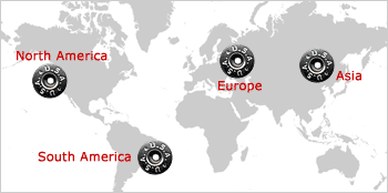 KEYLIN global contacts map